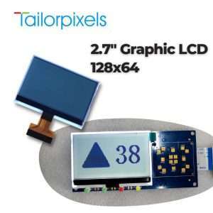 LCD 128x64, Affichage LCD graphique 128x64, FSTN, Transflectif, ST7567, MPU 8Bit, COG