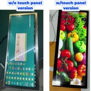 12.3-inch IPS TFT LCD, 1920×720, LVDS, with Capacitive touch panel by air-bonding (2)