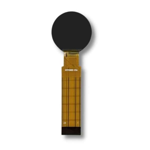 0.99 inch Round TFT LCD, IPS, SPIMCU,128x115 TTH099BRS-01（1）