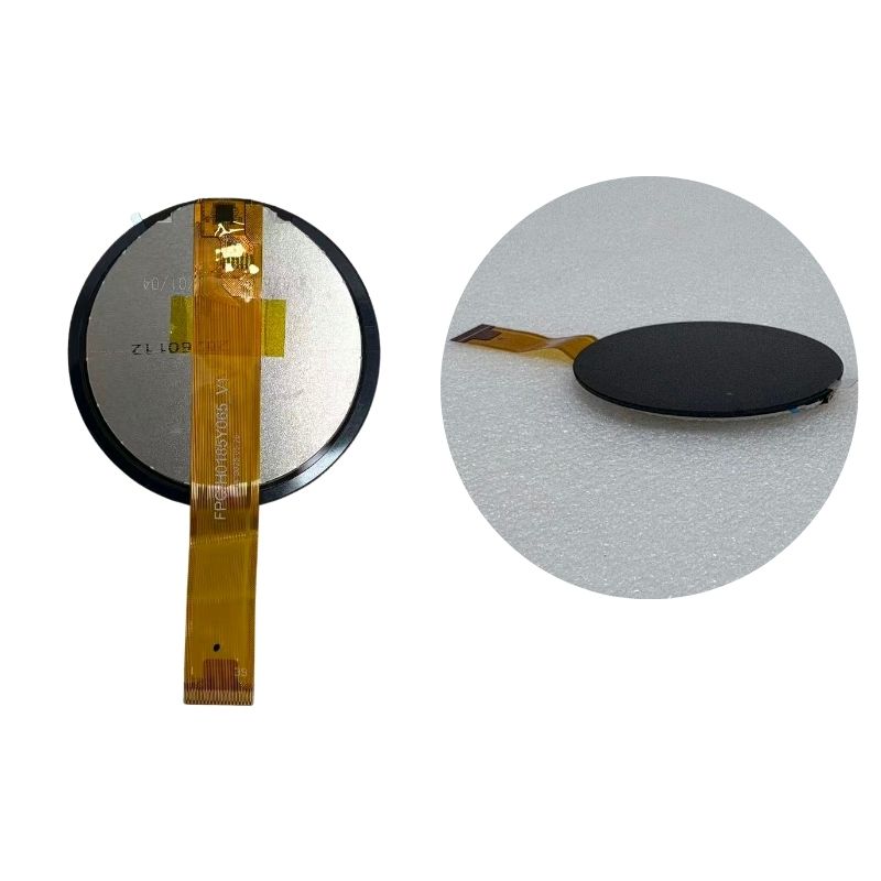 TTH185TRS-04C 1.85-inch Round LCD, 360×360, MIPI_QSPI_8BIT_SRGB, with Capacitive touch panel