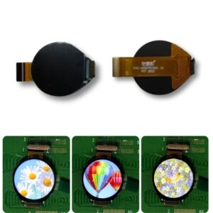 TTH075BRG-03 0.75-inch Round TFT LCD, 160x160, SPI (1)