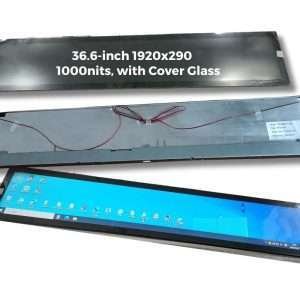 36.6 inch IPS TFT, 1920x290, LVDS, Stretched Bar LCD, High brightness（3）