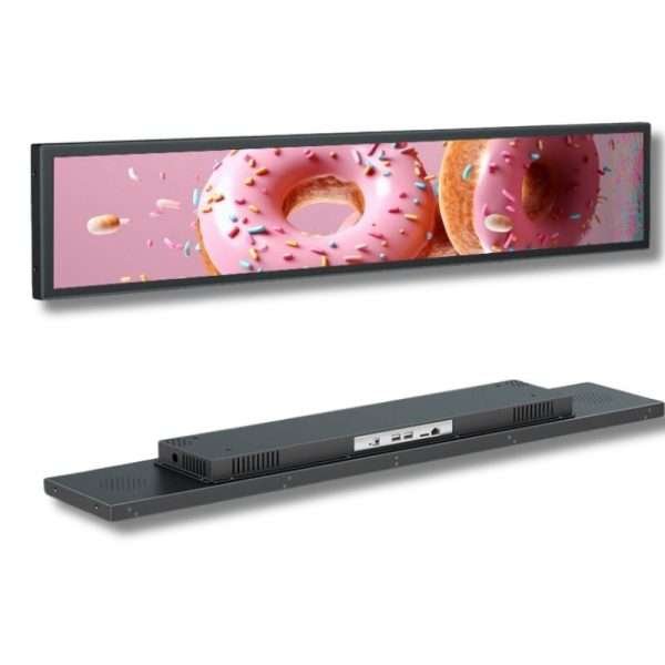 28.6-inch IPS Bar Display, Ultra Wide LCD, 1920x540, Advertising Monitor (2)