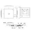 33.2 inch IPS Display, Android, 1920x1920, Square Advertising Machine (3)
