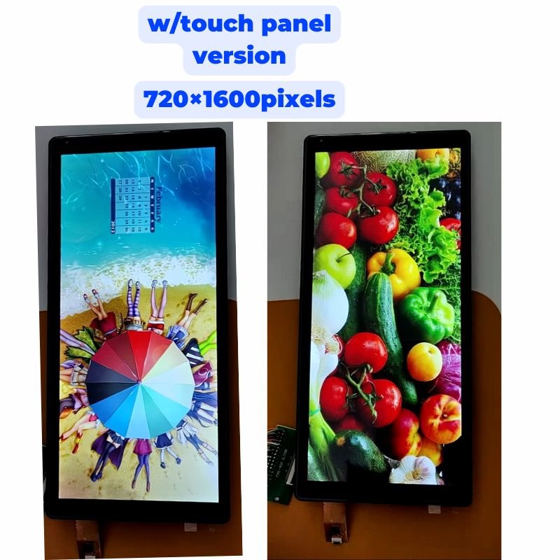 10.4 inch IPS TFT, Bar LCD, MIPI, 720x1600, with capacitive touch panel (1)