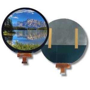 3.6 inch Nearly Round LCD, RGB, 544x506 TTC036XRS-01（1）