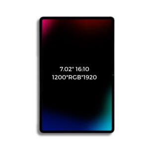 7.02-inch IPS TFT Display, MIPI, WUXGA, 1200×1920 Resolution, 16:10
