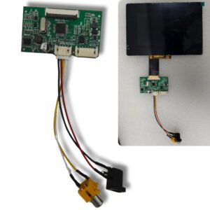 Compact TFT LCD Converter, RGB to CVBS , Controller Board