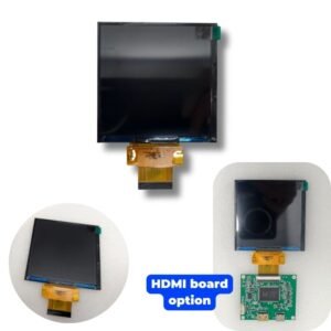 TTG034BSS-02_3.4 inch TFT LCD, IPS, Square,480x480