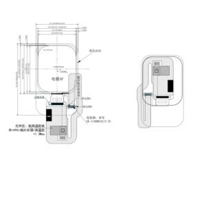TOH206BVT-01CG_2.06-inch Touch AMOLDE, 410x502, SPI, with Cover Glass by optical bonding_01