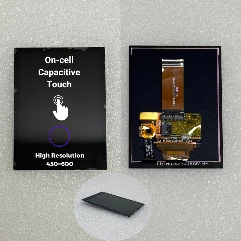2.4 inch AMOLED lit by TBX175EMD-01 board