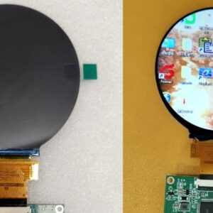 2.8-inch round LCD, 480x480
