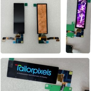 3.23インチ バー型AMOLEDディスプレイ、オンセルタッチ対応、解像度262×928、MIPI_TOH323XVT-01CG1